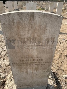 BAGHDAD (NORTH GATE) WAR CEMETERY - MURLI DHAR, 